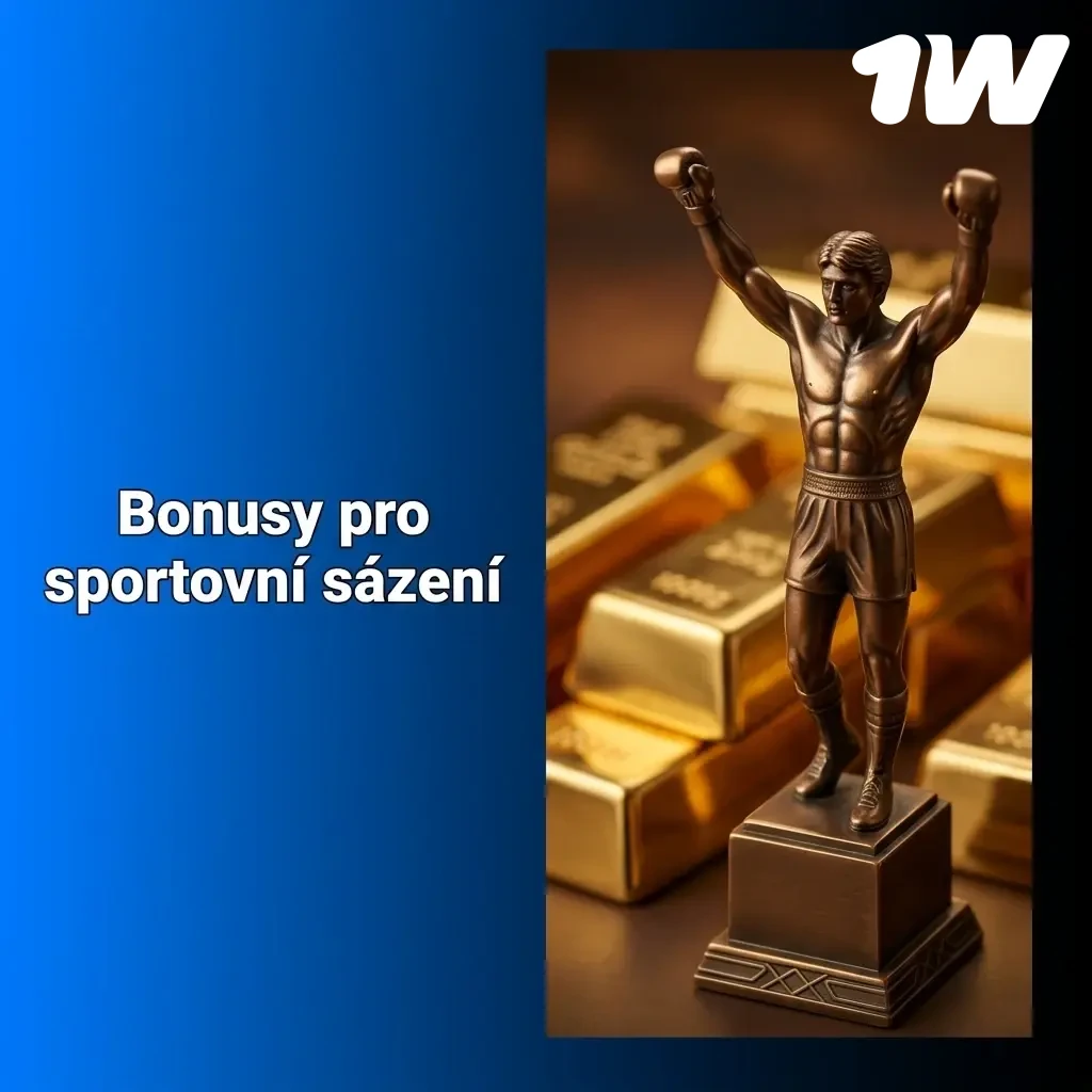 Bonusy pro sportovní sázení: uvítací bonus, zvýšené kurzy, pojistka a akumulátorový bonus na 1w