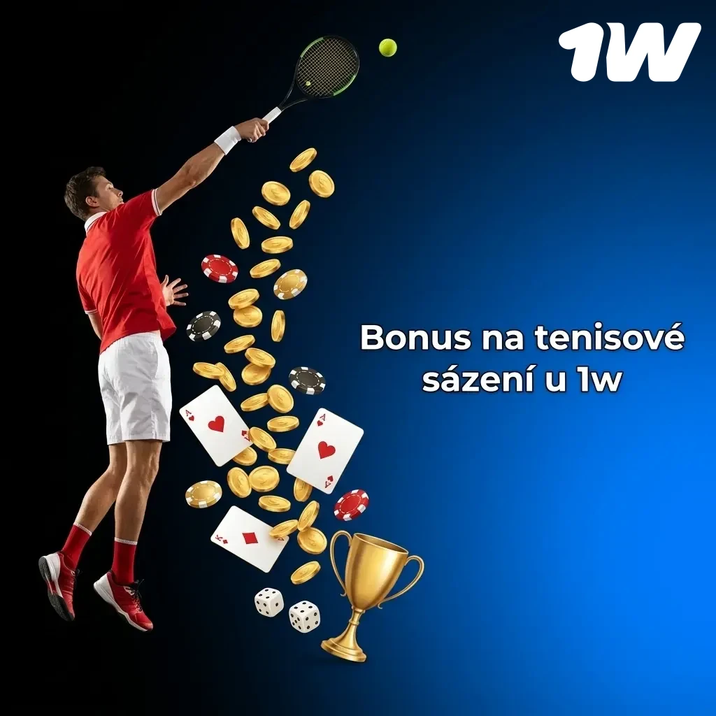 Uvítací bonus na tenisové sázení u 1w – využijte na Grand Slamy a ATP/WTA turnaje