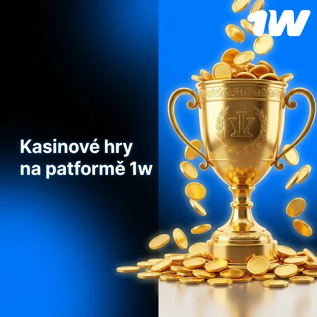 Kasinové hry na platformě 1w – sloty, živé kasino, ruleta, blackjack a poker pro české hráče