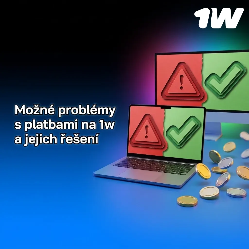Časté problémy s platbami na 1w: nevyřízený vklad, zdržený výběr, chybná adresa peněženky a KYC ověření.