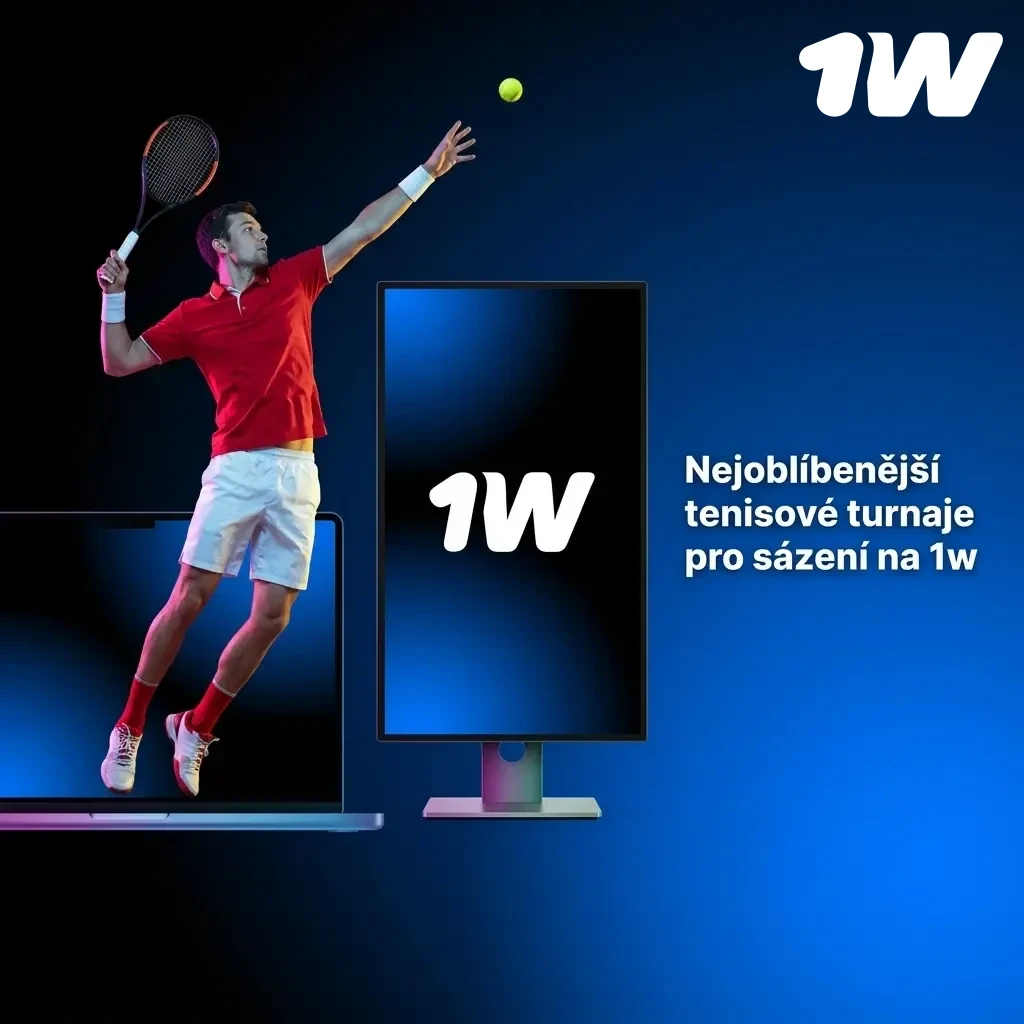 Nejoblíbenější tenisové turnaje pro sázení – Grand Slamy, ATP Masters a WTA okruh na 1w