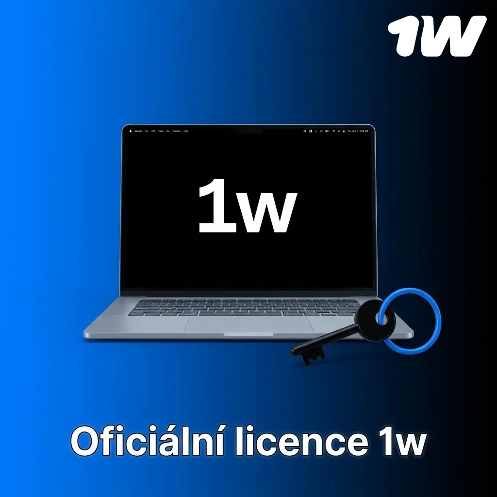 Oficiální licence 1w od Curaçao eGaming pro online sázení a kasinové hry včetně českých hráčů