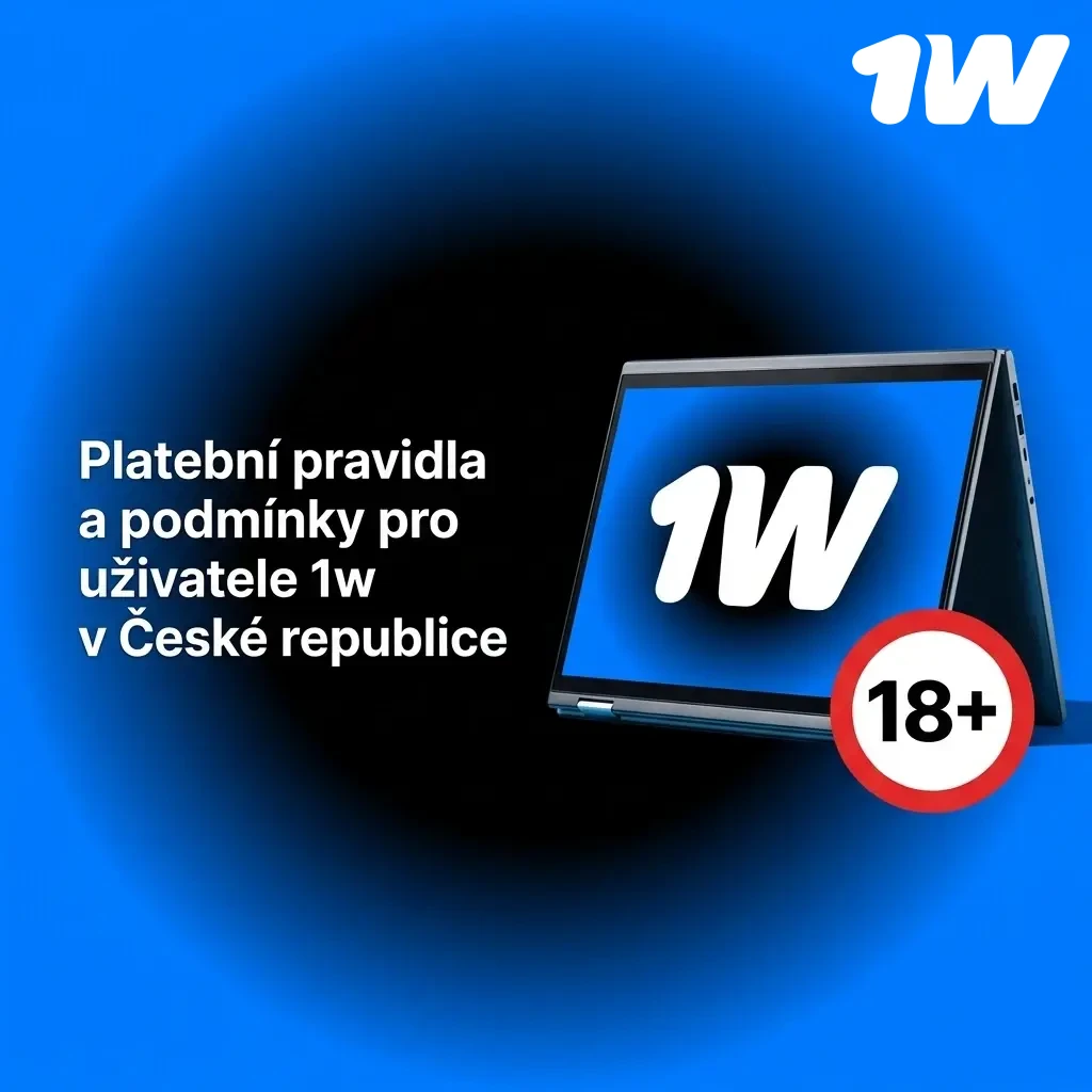Platební pravidla a podmínky pro uživatele 1w v České republice – vklady, výběry a KYC ověření