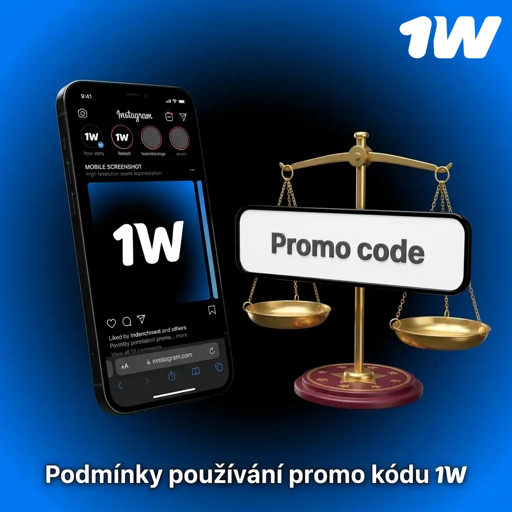 Podmínky použití promo kódu 1w: bonus 500 % na první vklad až 2000 USDT pro nové hráče