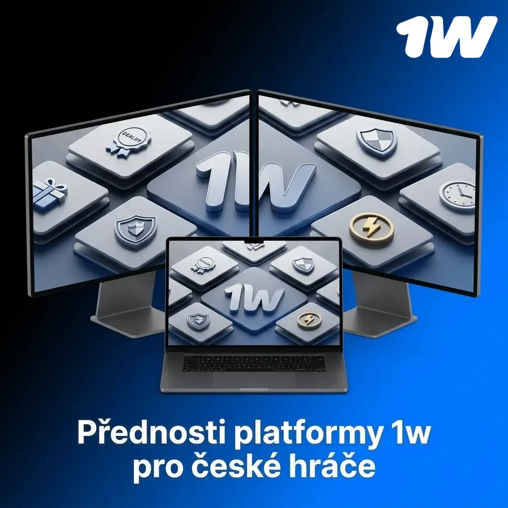 Platforma 1w pro české hráče – krypto platby, mobilní aplikace, bonusy a podpora 24/7
