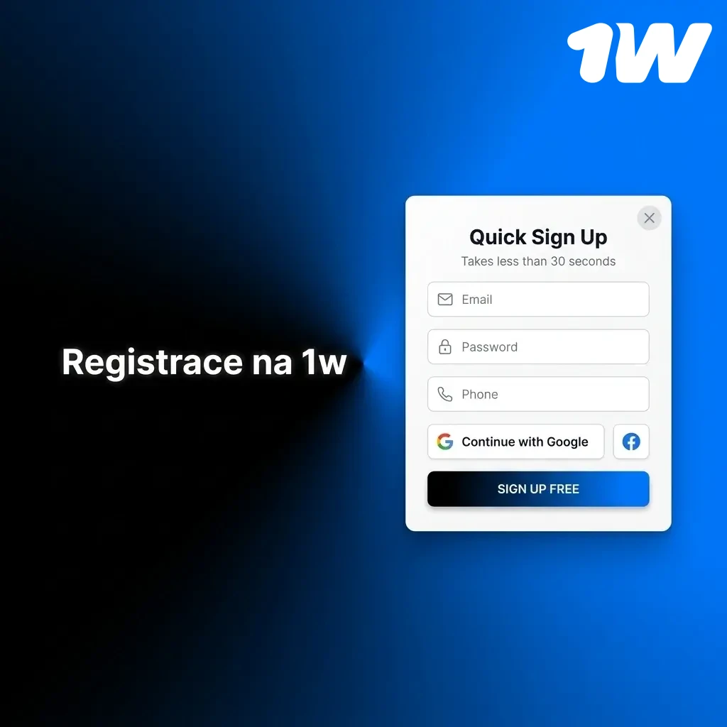 Registrace na 1win – získejte uvítací bonus 500 % až do 2 000 USDT za méně než 2 minuty