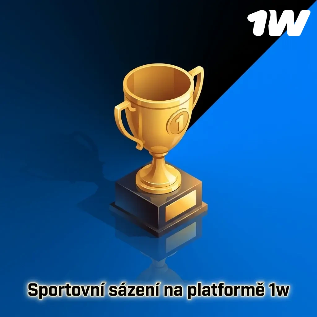 Sportovní sázení na platformě 1w – fotbal, tenis, hokej, e-sport a další disciplíny pro české hráče