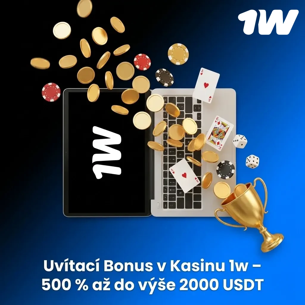 Uvítací bonus 500 % až 2000 USDT v kasinu 1w pro nové hráče – výhoda na živých stolech