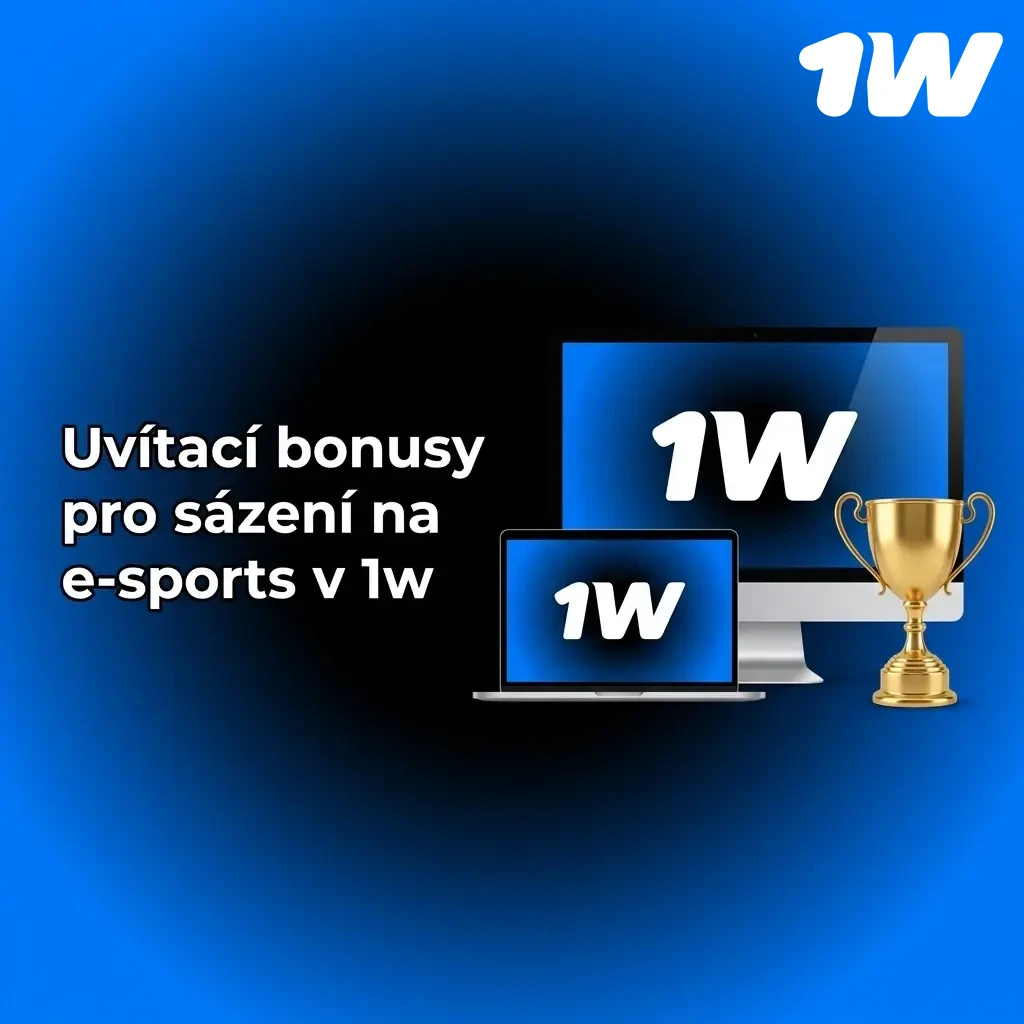 Uvítací bonus 500 % až 2 000 USDT pro nové hráče sázející na e-sports v 1w