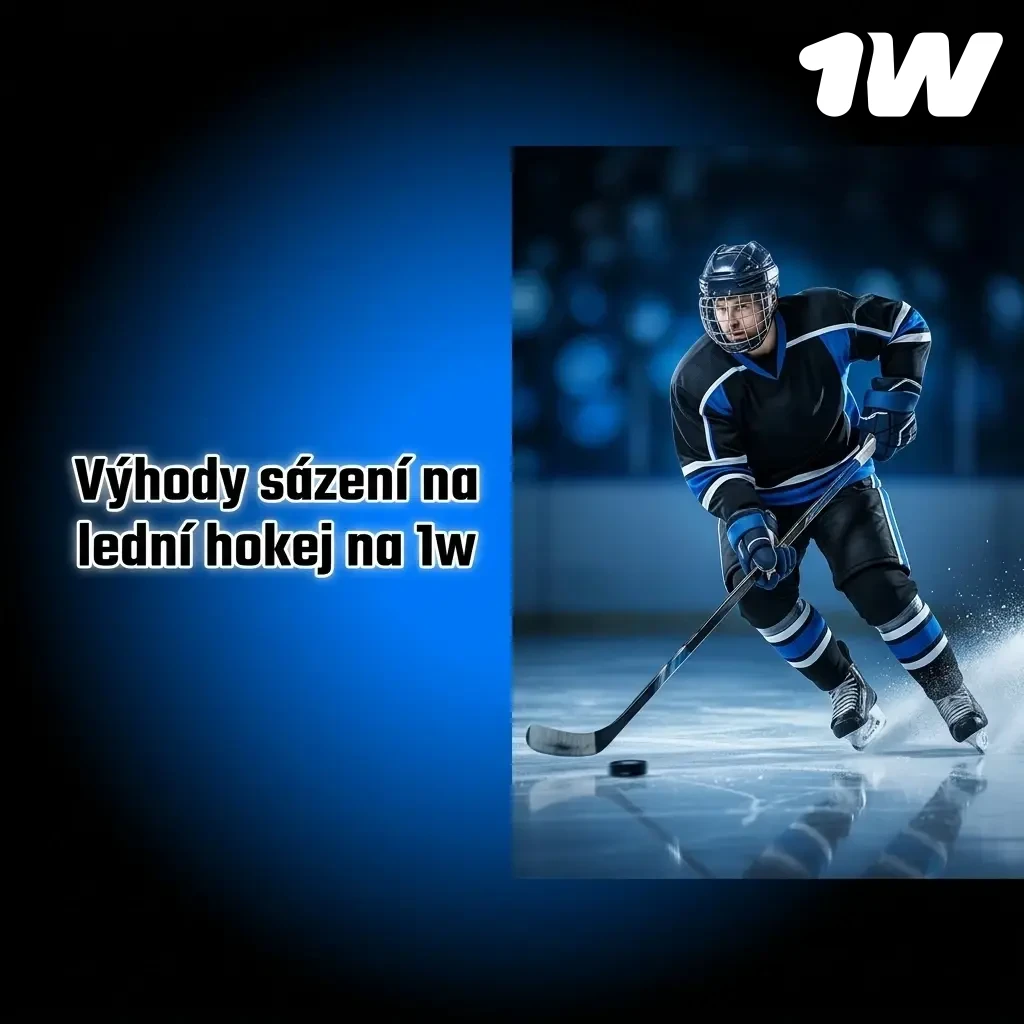 Výhody sázení na lední hokej na 1w – kurzy, živé sázky a legální provoz v ČR